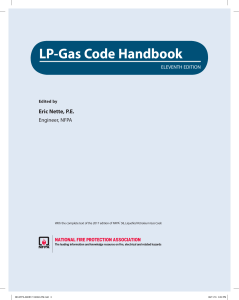 National Fire Protection Association - NFPA 58  LP-Gas Code Handbook, 2017 Edition