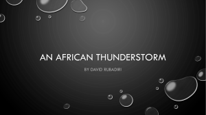 An African Thunderstorm new
