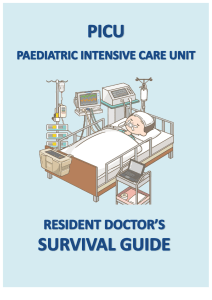 PICU Resident's Survival Guide Updated