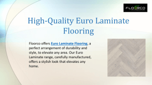 High-Quality Euro Laminate Flooring
