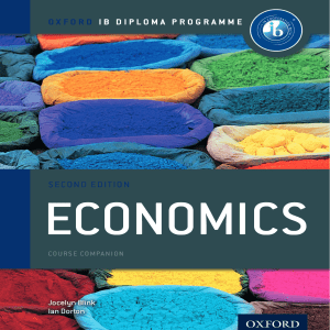 IB Economics textbook