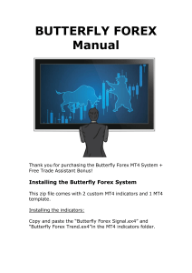 Butterfly Forex Manual