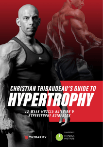 Christian Thibaudeau’s Guide to Hypertrophy (Christian Thibaudeau) (Z-Library)