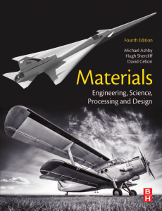 Ashby, Michael F Shercliff, Hugh Cebon, David - Materials  engineering, science, processing and design-Butterworth-Heinemann (2019)