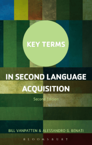 Key Terms in SLA (2015)