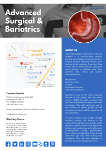 Advanced Surgical   Bariatrics
