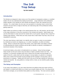 3x8 Trap Trading Setup: A Technical Analysis Strategy