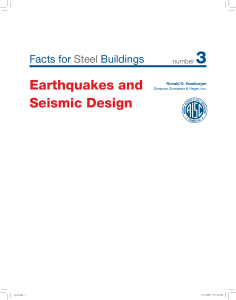 AISC - Facts for Steel Buildings 3 - Earthquakes and Seismic Design