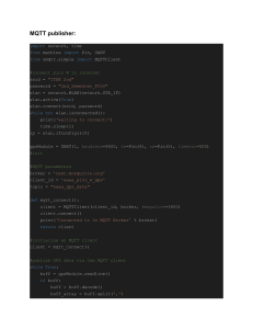 MQTT GPS