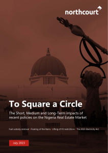 To Square a Circle Short, Medium and Long-Term Impact of Recent Policies on the Nigeria RE Market