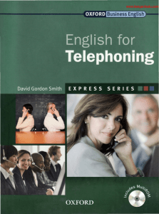 English for Telephoning www.tienganhedu.com