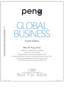 Fourth Edition. Mike W. Peng, Ph.D. - PDF Free Download