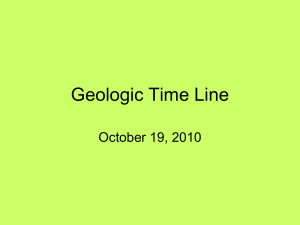 Geologic Time Line 2
