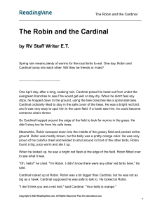 the-robin-and-the-cardinal-passage