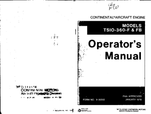 Continnental-TSIO-360-Operator