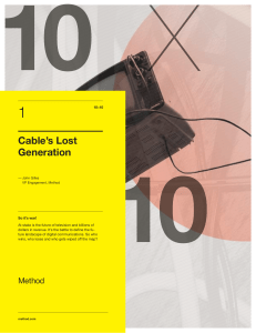 Method 10x10 Cable's Lost Generation