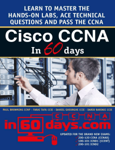Cisco CCNA in 60 Days
