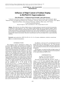 Sodium Doping in Bi(Pb)2212 Superconductors