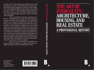 THE ART OF INEQUALITY ARCHITECTURE HOUSI