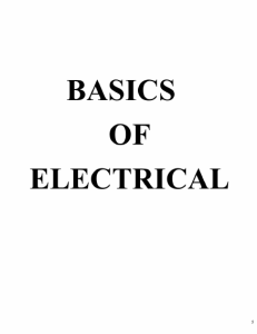 1.Basic of Electrical
