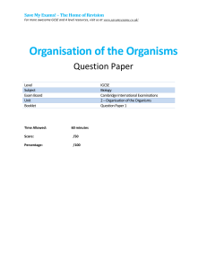 2.1-organisation of the organismsqp igcse-cie-biology 