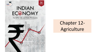 Chapter 12- agri subsidies