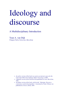 Ideology and discourse. A Multidisciplinary Introduction -- Dijk Teun A. -- c0ab91515af0c0946ad7ca191fe26473 -- Anna’s Archive