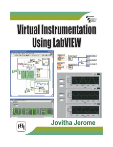 Virtual Instruments using LabView by - J