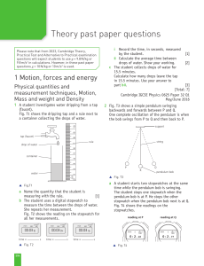 Revision worksheet