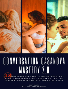 Conversation Casanova Mastery 20  48 Conv - Cory Smith