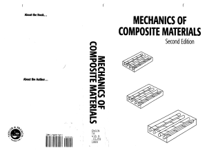 Mechanics of Composite Materials 2nd Ed 1999 BY [Taylor & Francis]