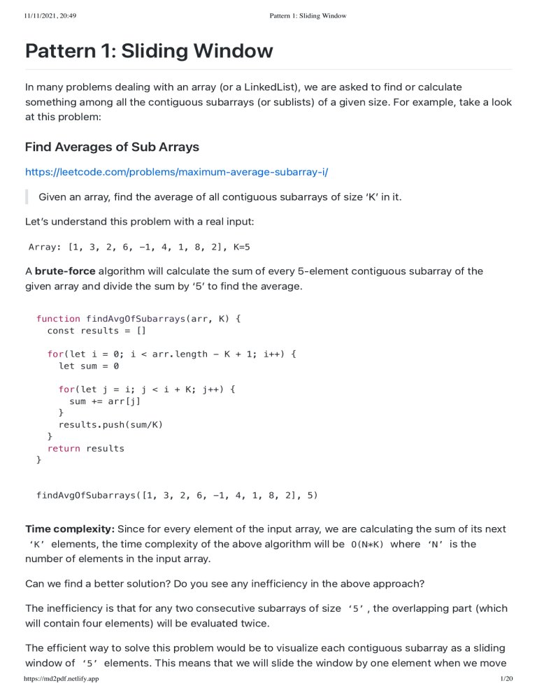 Grokking the Coding Interview in 16 Patterns