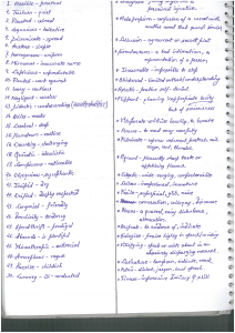 Vocab from List 1-30