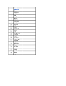 Vocab List (32 Groups, 960 Words)