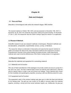  8-9 term 2 science  scientifi report Chapter III, IV, references