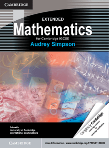 Extended Mathematics for Cambridge IGCSE ebook