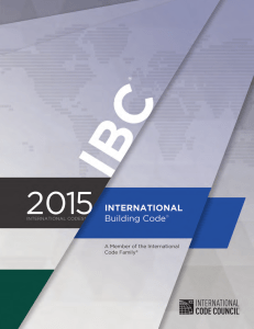 International Building Code, 2015 Edition