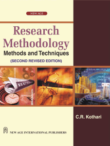 ResearchMethodologyMethods&Techniques2thEdition