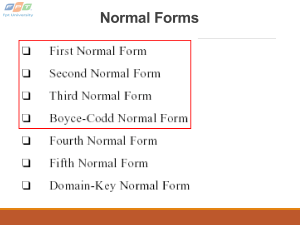 Chapter 3 - Normal Form