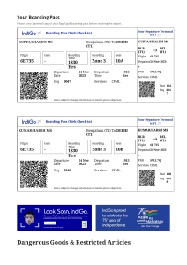 boarding pass Bng Del