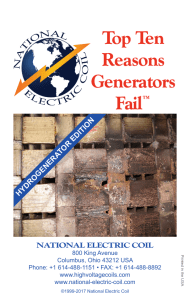 2009-Top Ten Reasons Generators Fail