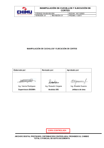 IN-SS-SS-004 MANIPULACIÓN DE CUCHILLOS Y EJECUCIÓN DE CORTES V 1.1