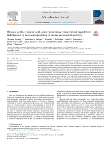 Ergosterol microencapsulation bioactivity