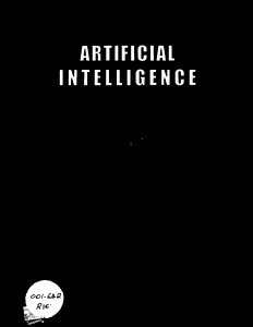 Artificial Intelligence Document Cover