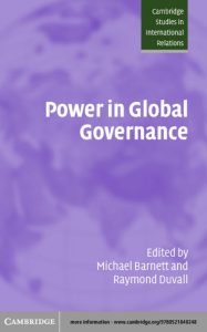 Barnett and Duvall - Power in Global Governance