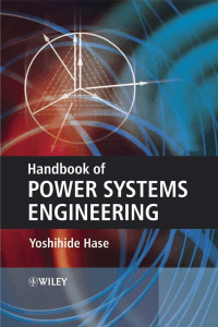 Handbook of Power System Engineering-Yoshihide Hase