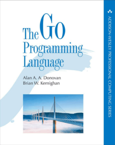 donovan kernigan the go programming language
