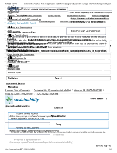 Sustainable Waste Management Optimization Model