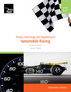 Physics of Auto Racing