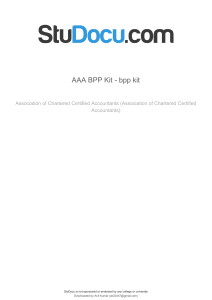 AAA P7 BPP kit(June 2020)